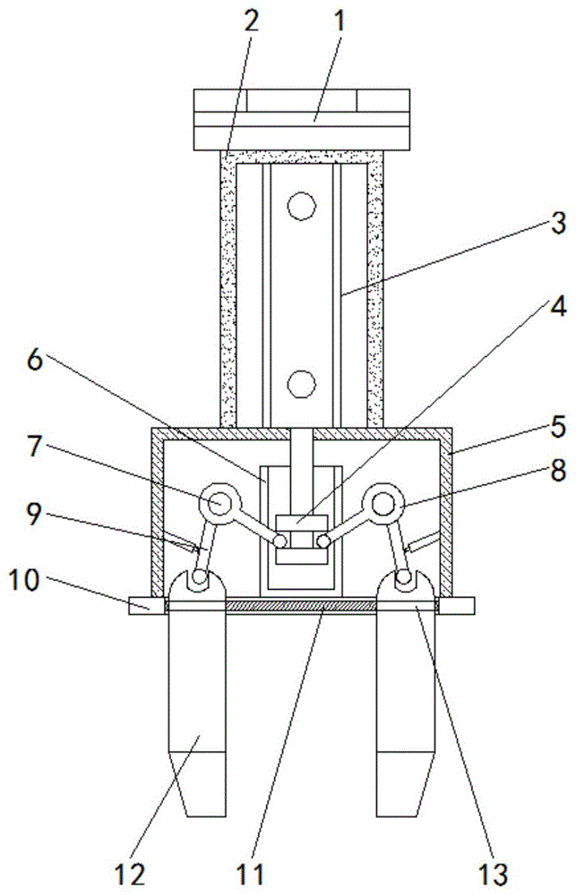 机械制造的机械夹爪的制作方法