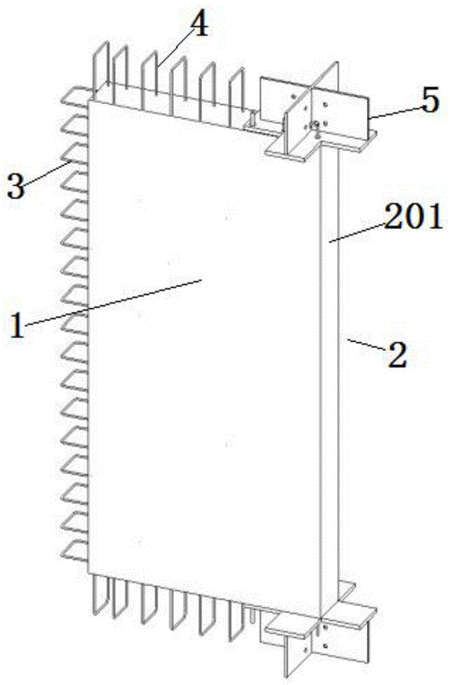 一种预制钢筋混凝土剪力墙及施工方法与流程