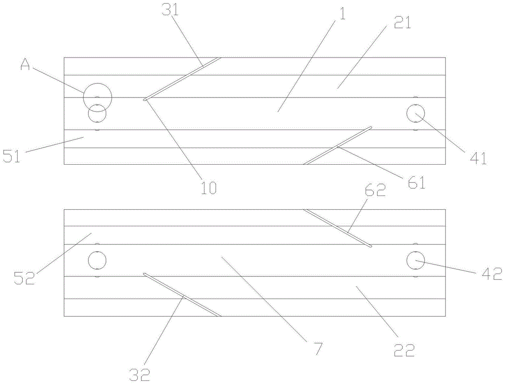 一种便捷式橡皮绳专用切割模具的制作方法