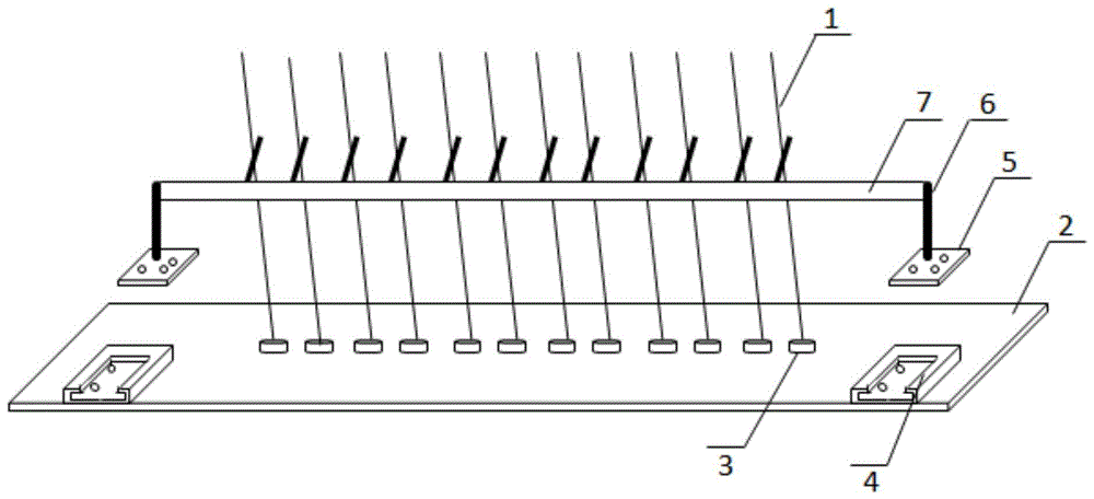 电脑横机用拼装式防静电装置的制作方法