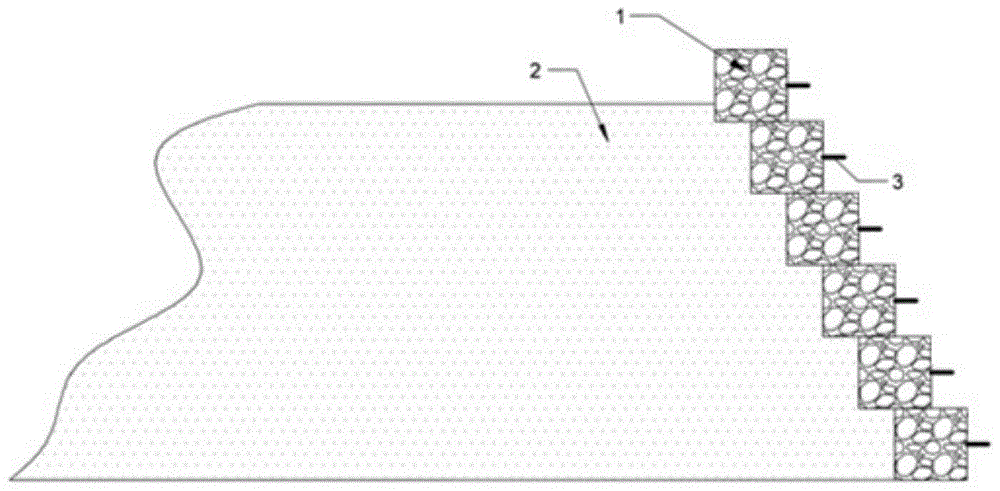 一种单层格宾挡墙的平面偏移监控及测量装置的制作方法