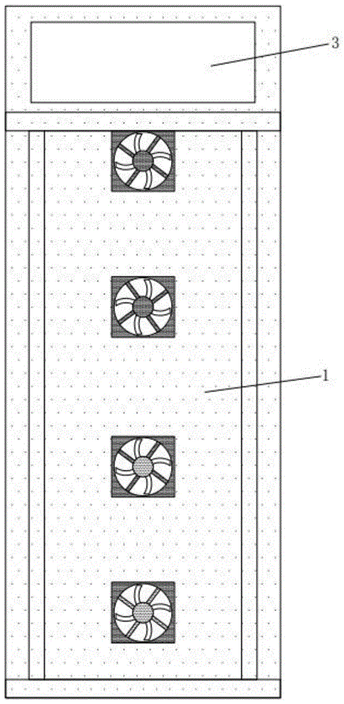 一种常温智能货柜的柜体的制作方法