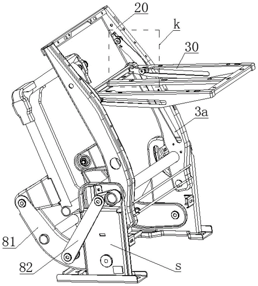 汽车座椅扶手安装结构的制作方法