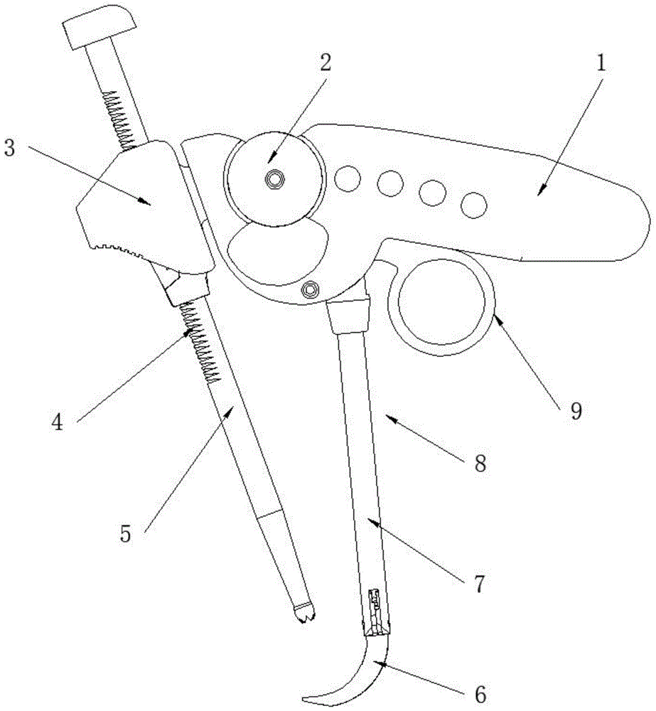 一种喙锁韧带微创重建导向器的制作方法