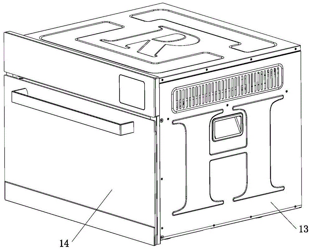 一种蒸汽烤箱的冷凝结构的制作方法
