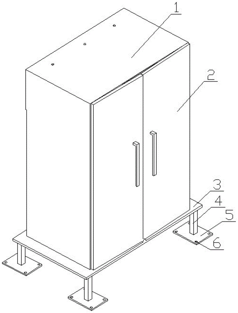 一种UPS存放电气柜的制作方法