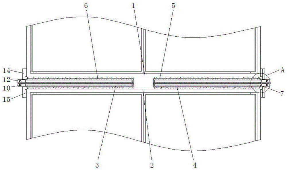 一种柜体连接组件的制作方法