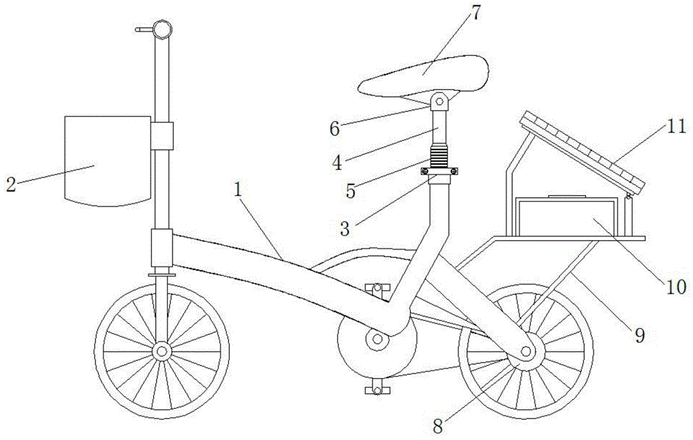 一种太阳能电动自行车的制作方法