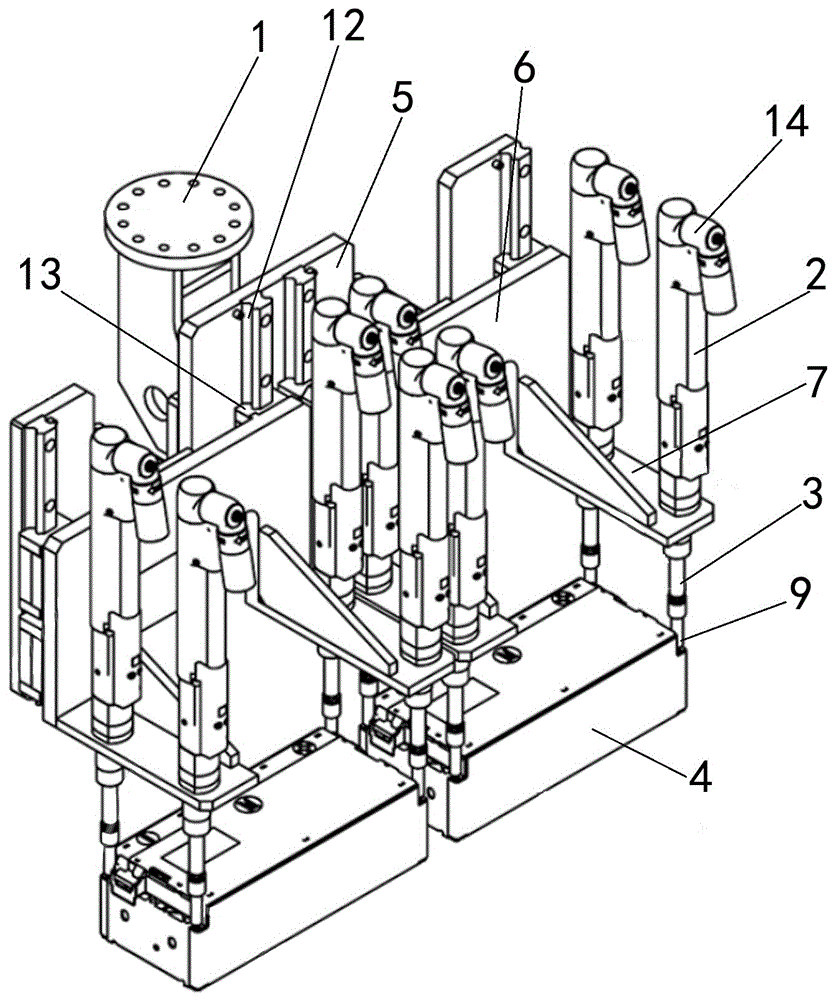 自动化模组螺栓拧紧夹具的制作方法