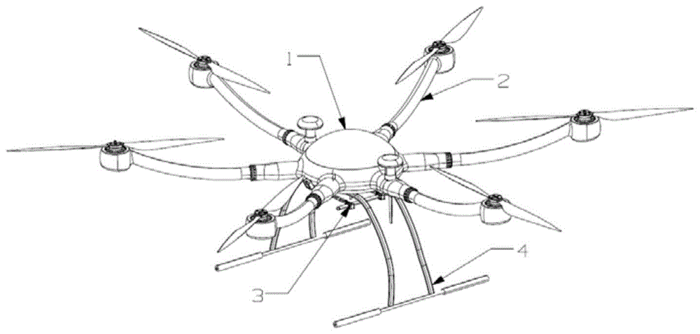一种大载重多旋翼无人机的制作方法