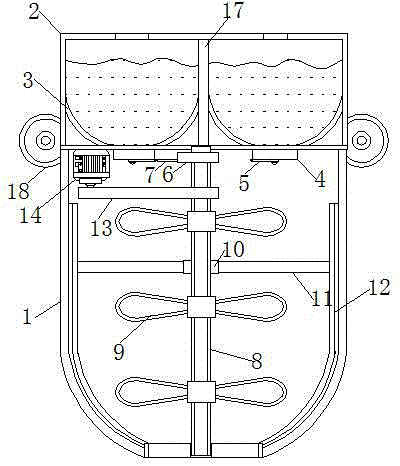 具有防结块功能的混凝土搅拌机的制作方法