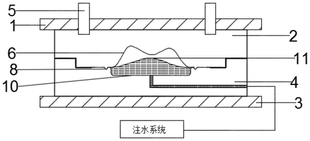 一种柔性横梁式油缸/螺旋锁紧板件液压成形工作站模具的制作方法