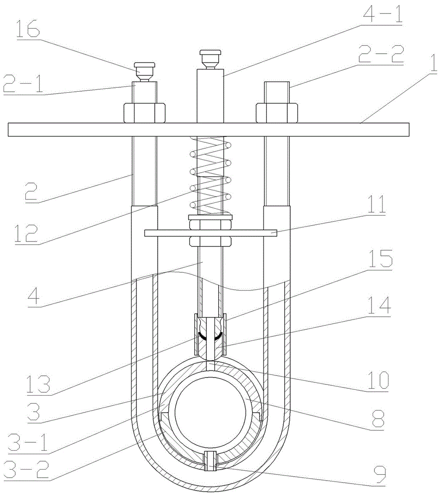 一种用于U型螺旋输送机的吊瓦的制作方法