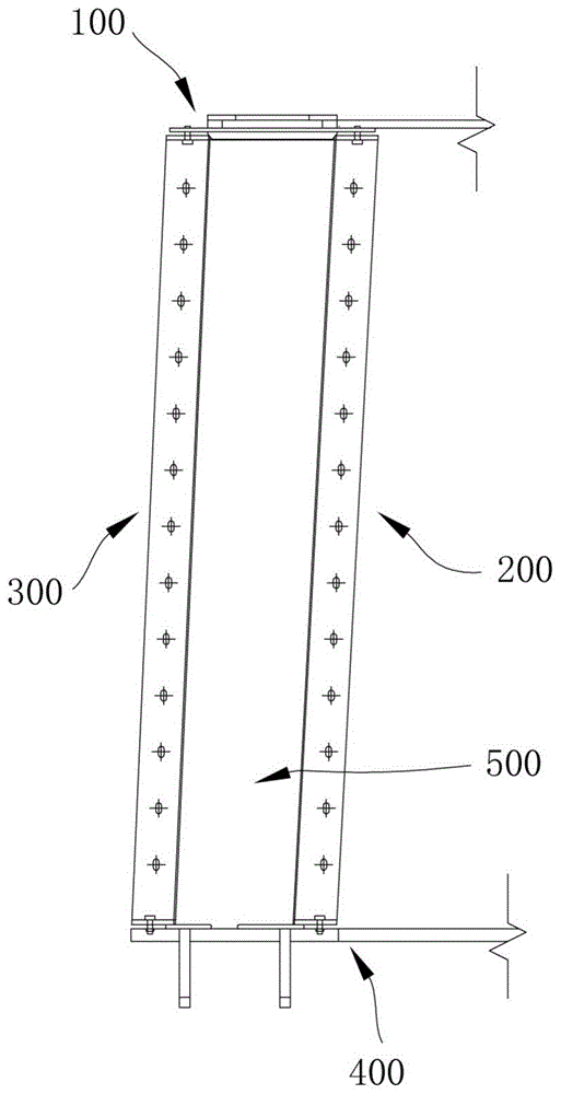 顶模结构以及塔架模具的制作方法