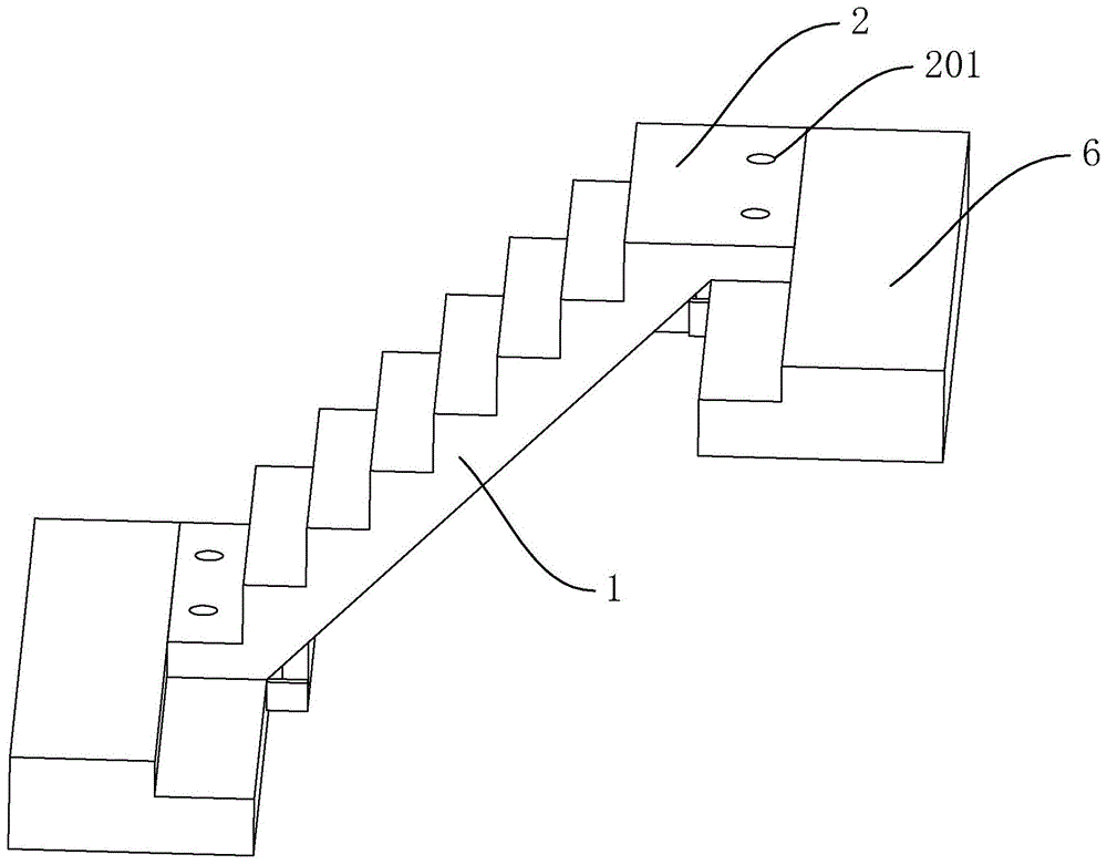 一种结构稳定的预制楼梯的制作方法