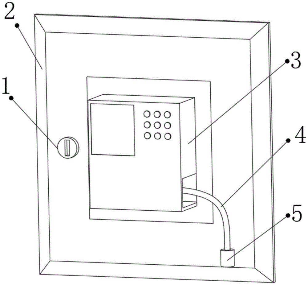 一种新能源汽车安全防盗充电桩的制作方法