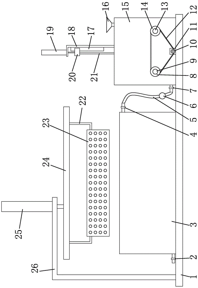 一种用于沙发木板的浸泡装置的制作方法