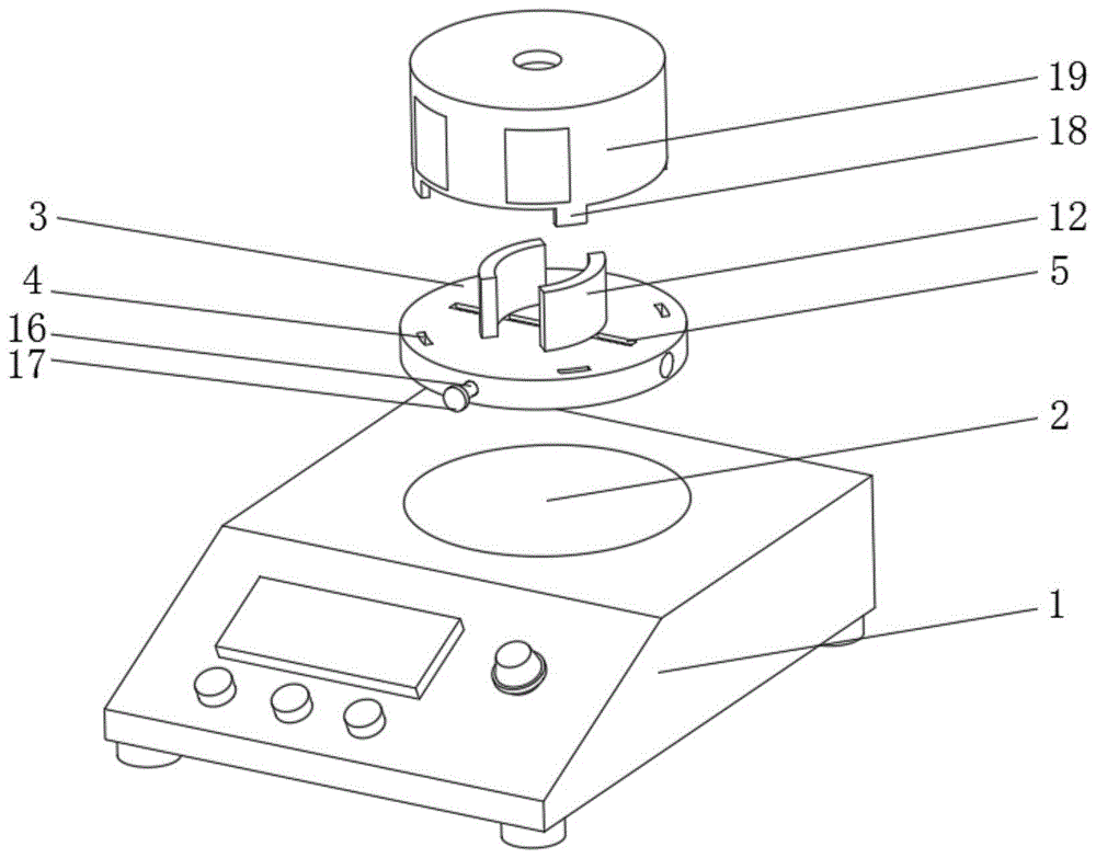 一种平板式电磁搅拌器的制作方法