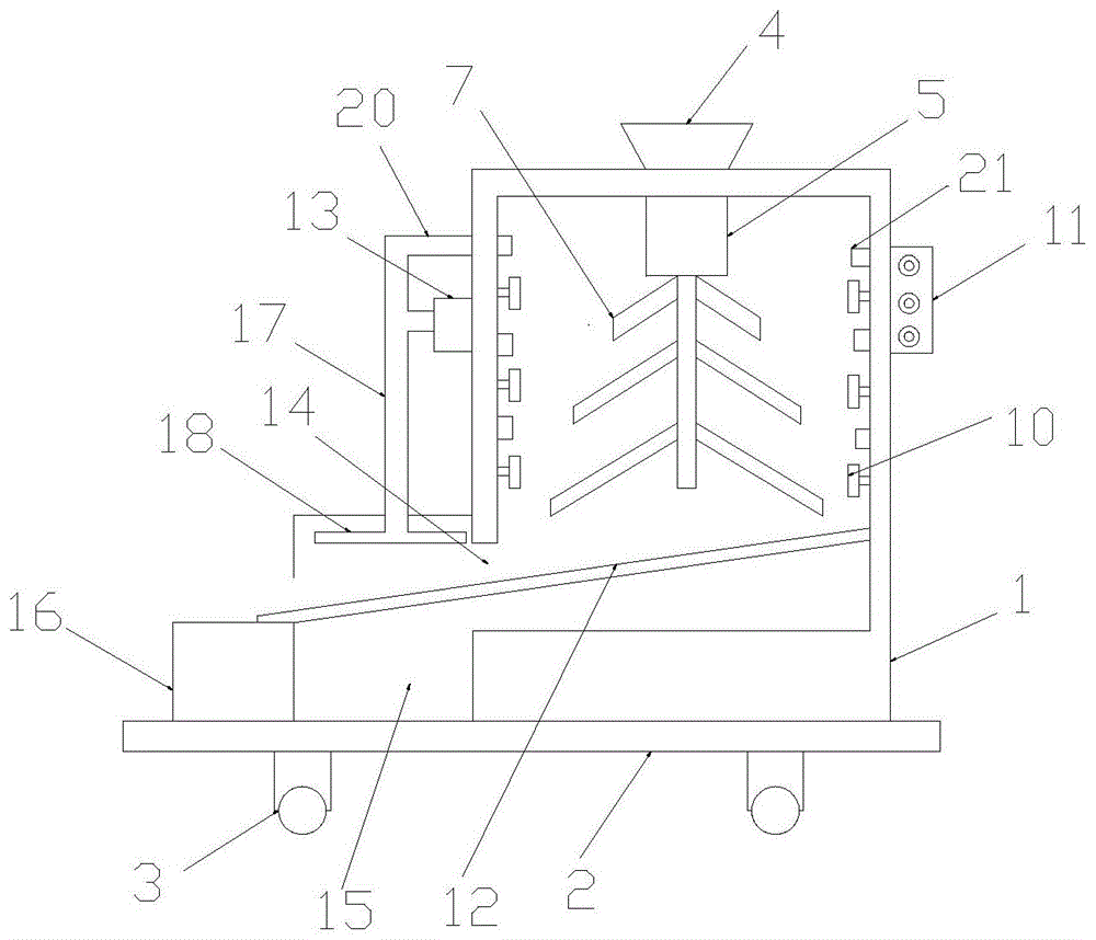 一种中药片剂包衣用高效包衣机的制作方法