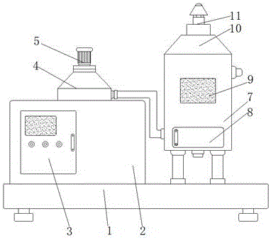 一种建筑材料加工用喷漆装置的制作方法