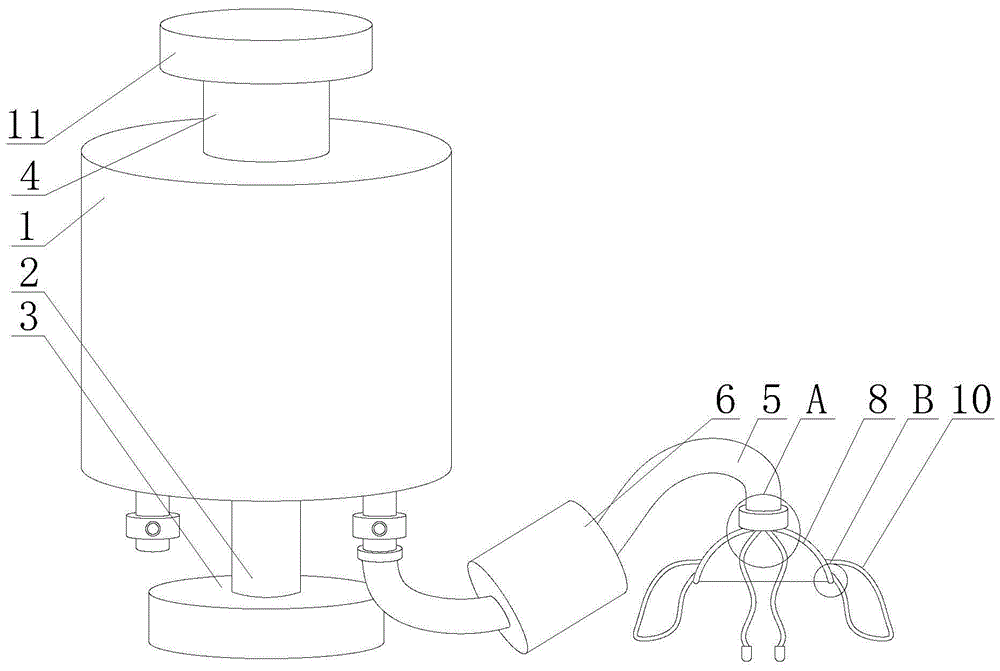 一种内科临床用应急呼吸器的制作方法