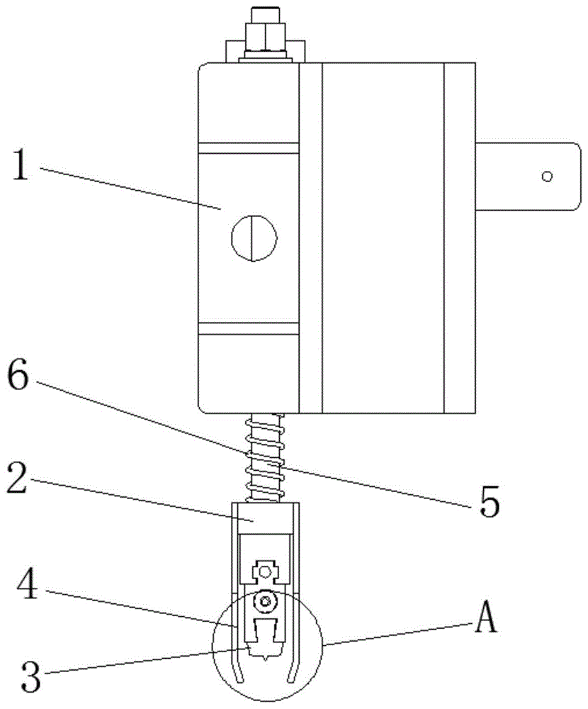 一种布卷包装机的主刀结构的制作方法