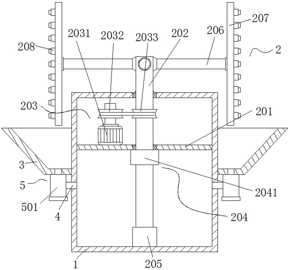 一种建筑施工作业面喷淋降尘降温装置的制作方法