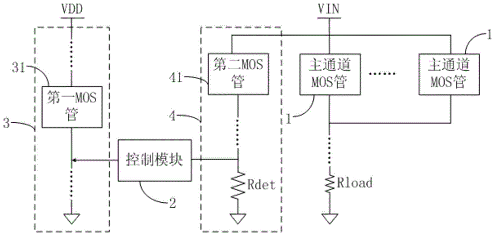 通道开关阻抗可调节的电源电路与电子设备的制作方法