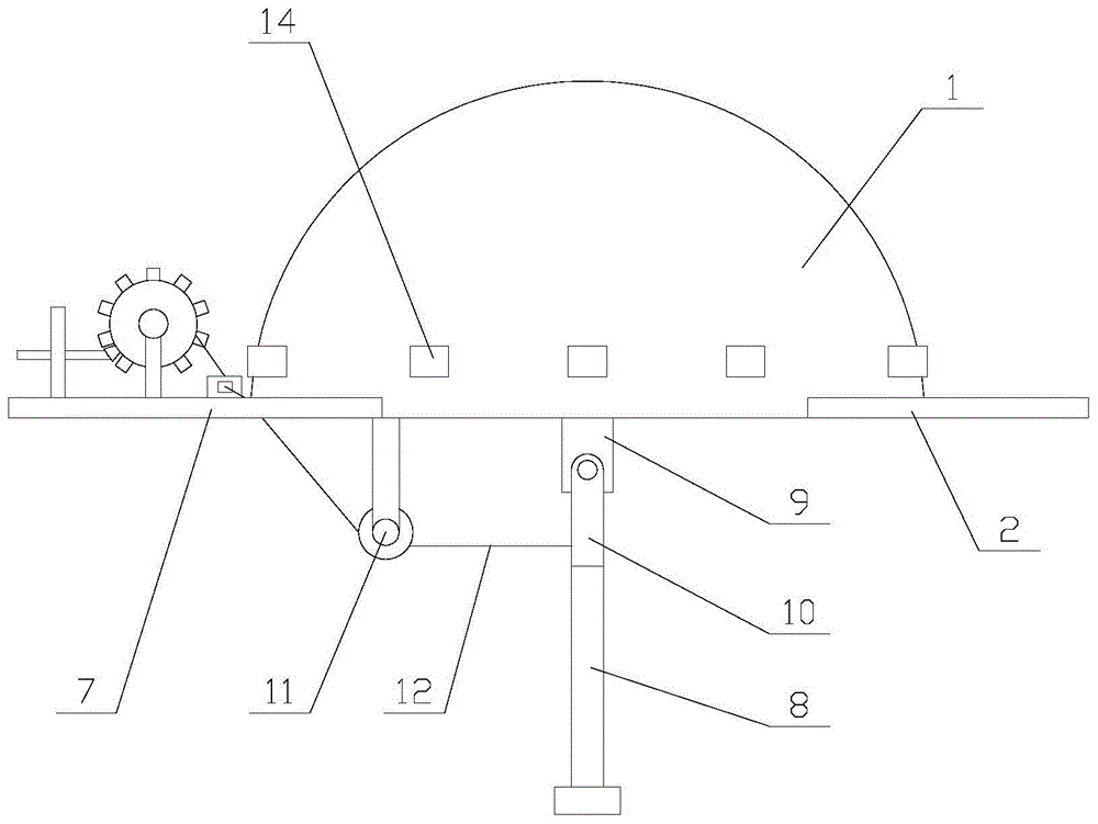 一种用于建筑施工的便于佩戴牢固的安全帽的制作方法