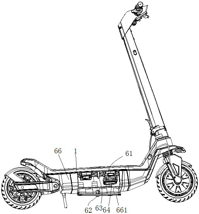 电动滑板车的电池箱的制作方法