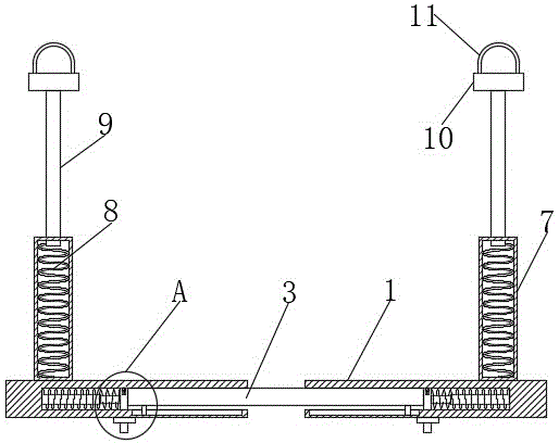 一种变压器带气道浇注线圈专用吊具的制作方法
