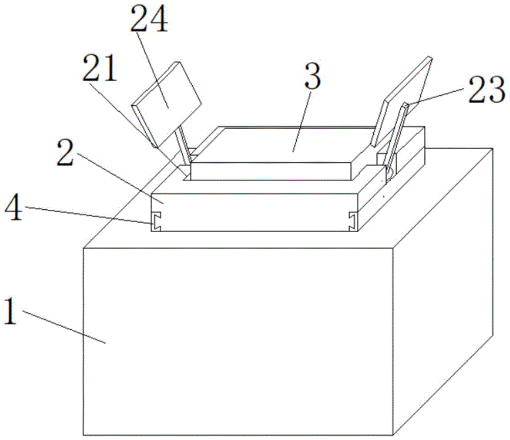 一种液压模具工作平台的制作方法