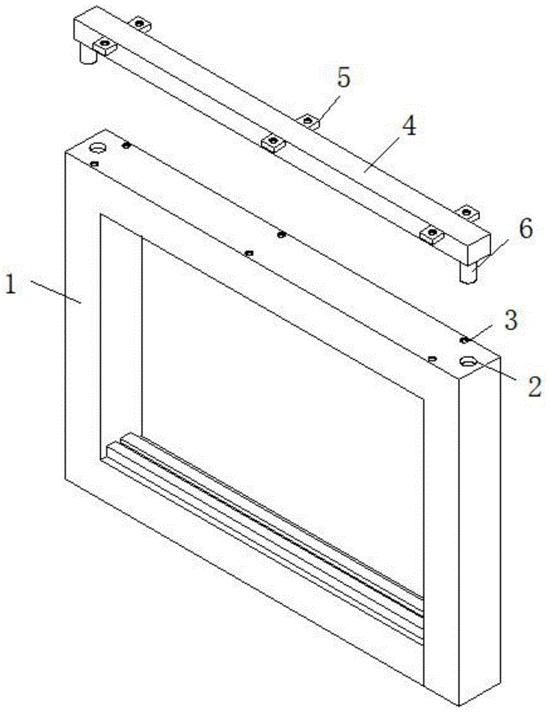 一种建筑用新型防火铝合金门窗的制作方法