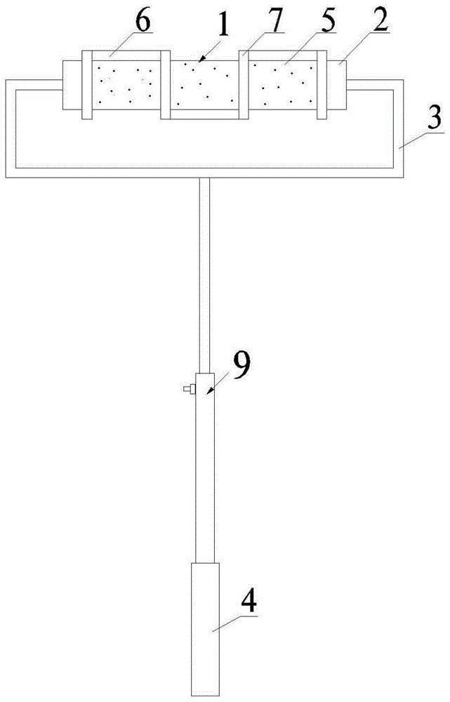 一种建筑施工用仿砖墙压印装置的制作方法