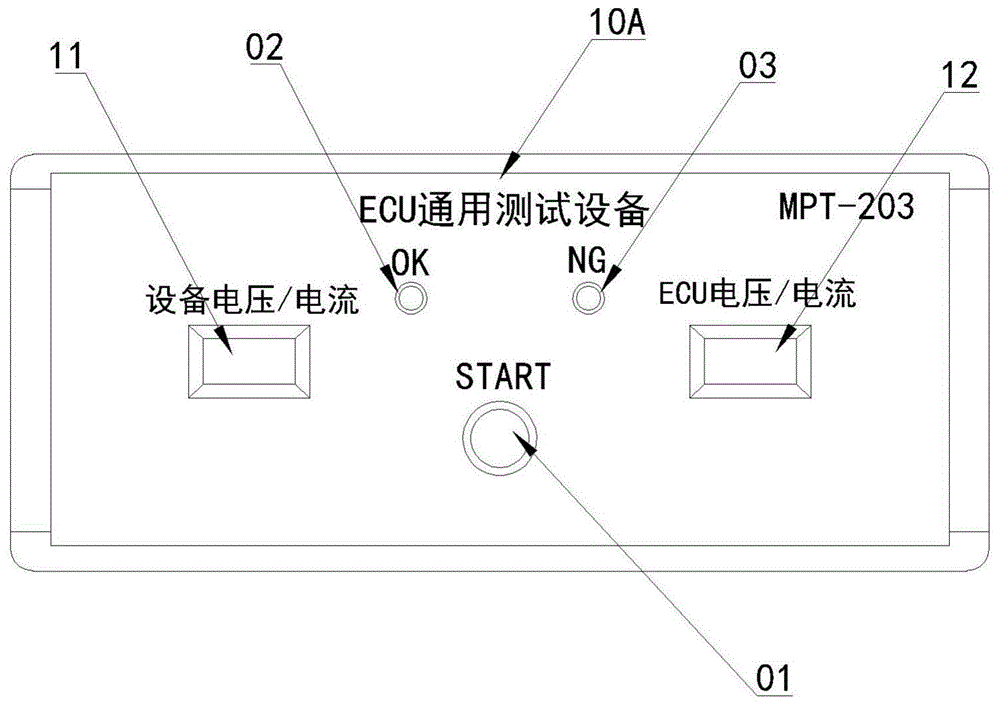 一种使用在生产线上的ECU通用检测设备的制作方法