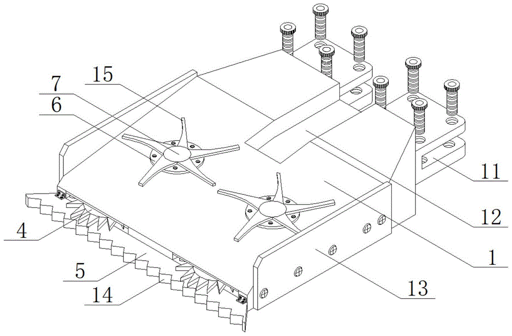 一种煤矿掘进机铲板的制作方法