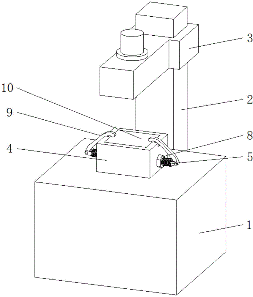 柱头钻孔机床的制作方法