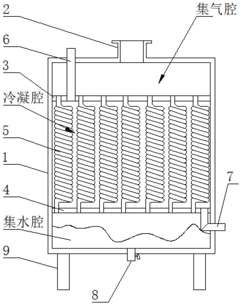 一种造纸用木片磨浆蒸汽回收装置的制作方法