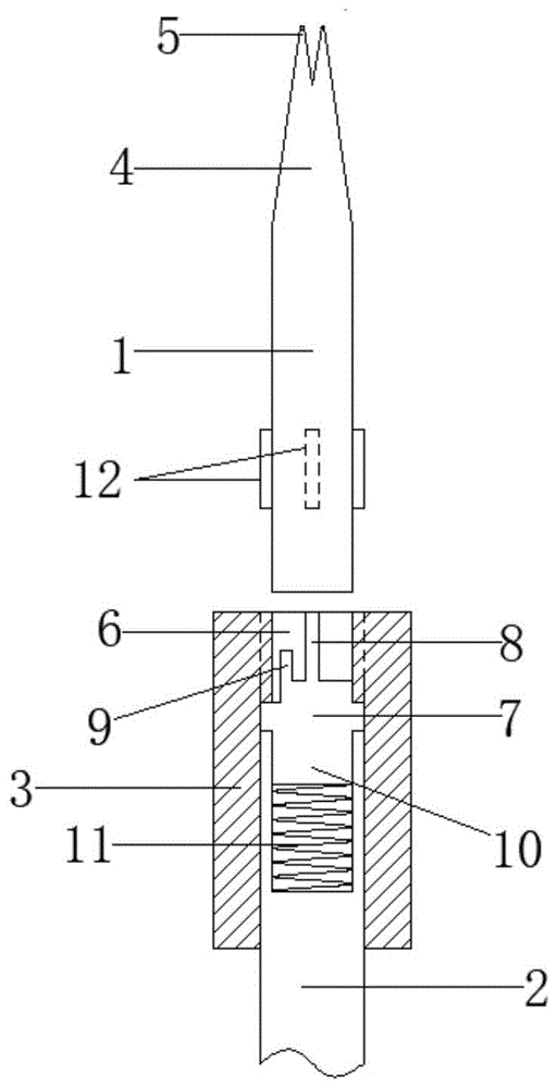 一种LED固晶用顶针的制作方法