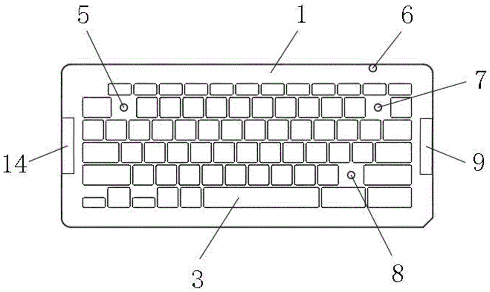 键盘键孔位置度检测治具的制作方法