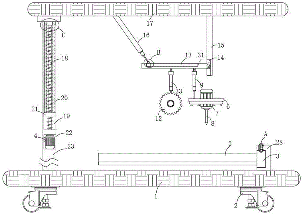 一种多功能工具组合操作台的制作方法