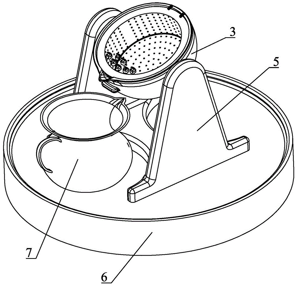 一种保持平衡的泡茶装置的制作方法