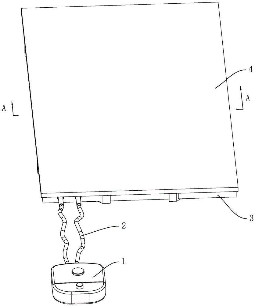 一种远红外水暖养生床垫系统的制作方法