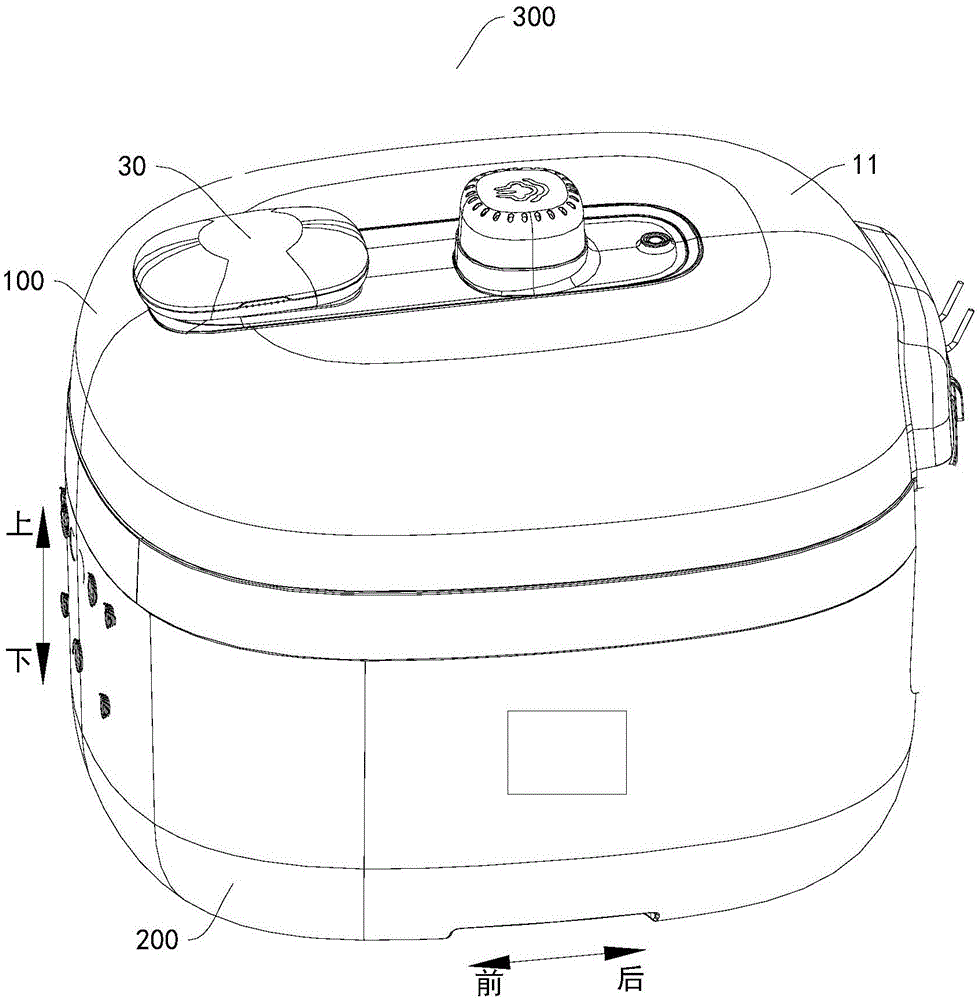 烹饪器具的上盖组件和具有其的烹饪器具的制作方法