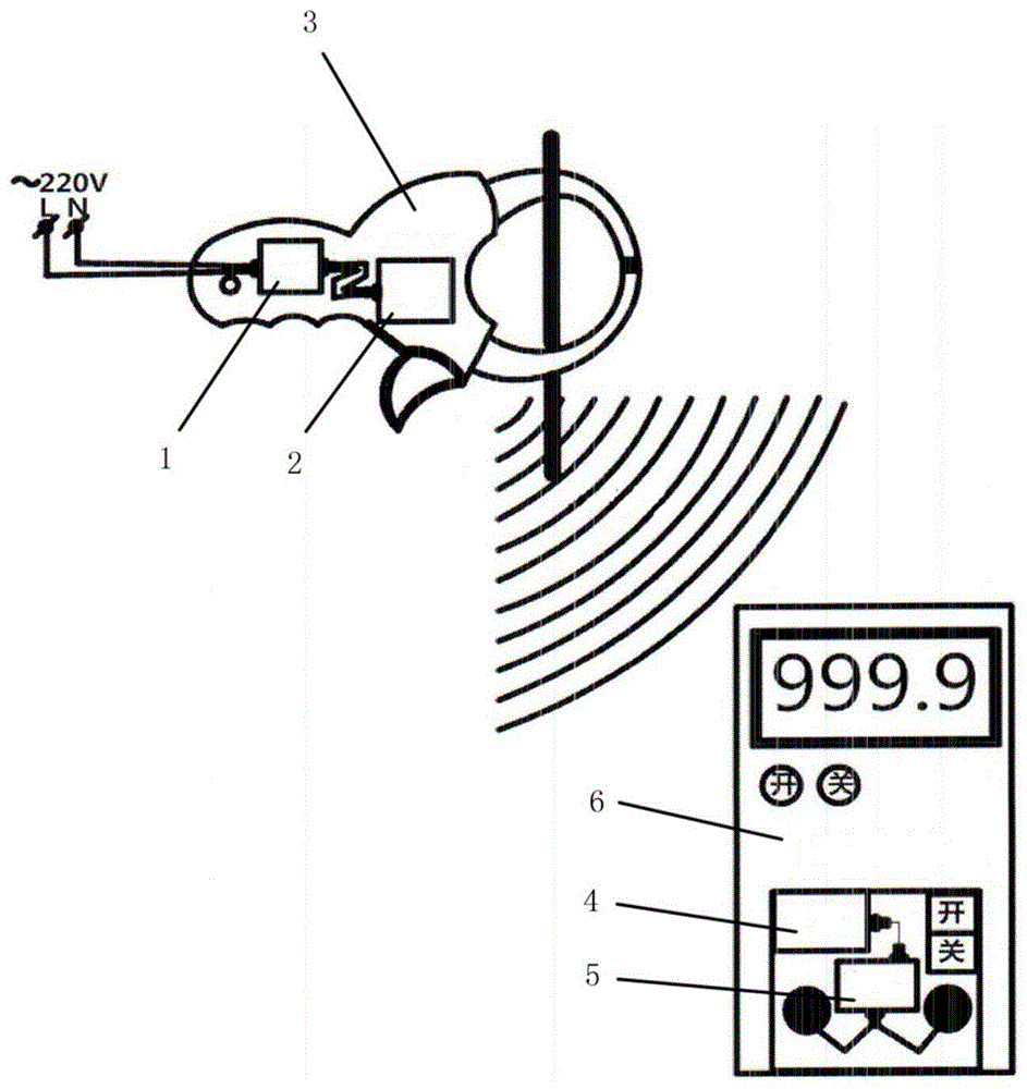 一种无线测量电流表的制作方法