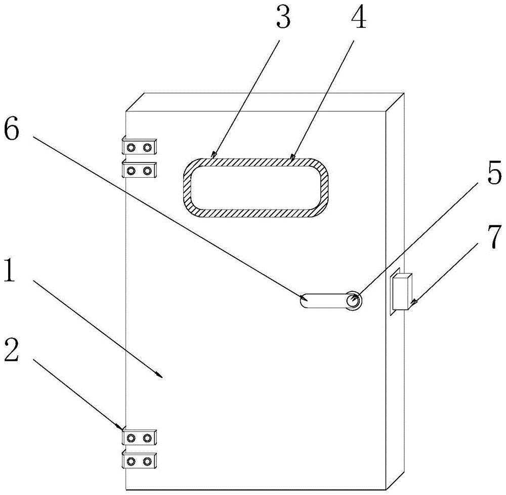 一种人防防护门的制作方法