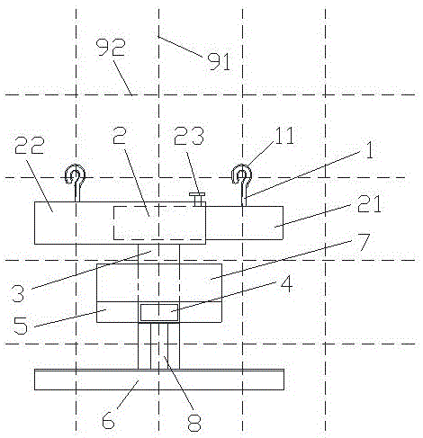 便携可移动式钢筋绑扎操作平台的制作方法