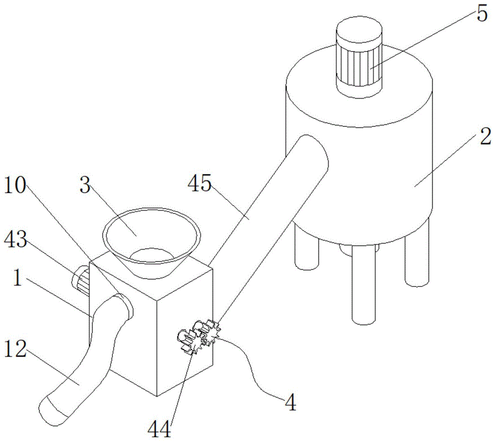 一种建筑砂石粉碎混合一体机的制作方法