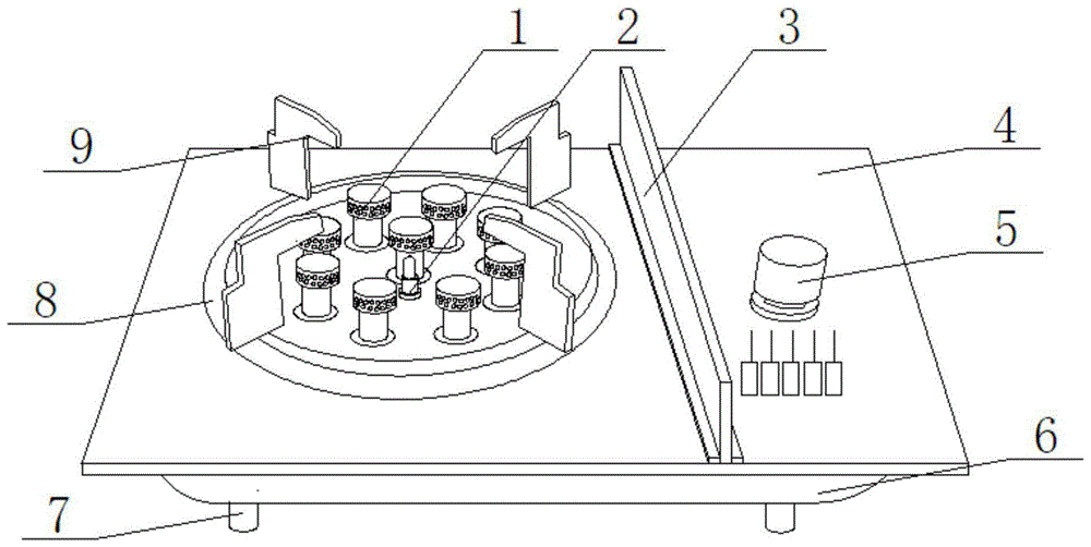 镶嵌式家用煤气灶的制作方法