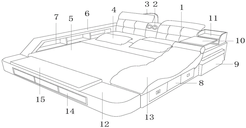 一种智能家具数字音响的制作方法